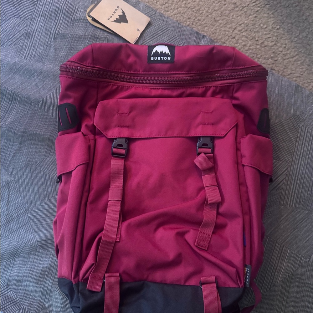 Burton Men's Backpack - Maroon and Black